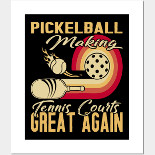 PicklebalL-Making-Tennis Posters and Art